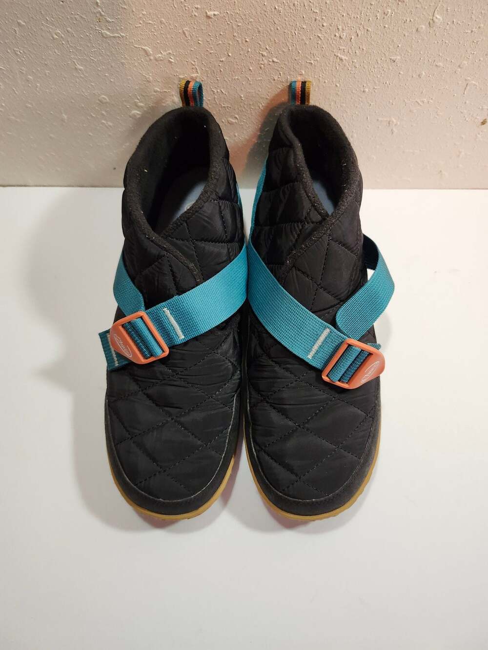 Chaco Men's Ramble Puff Ankle Boots Black Blue Size 13 JCH108581